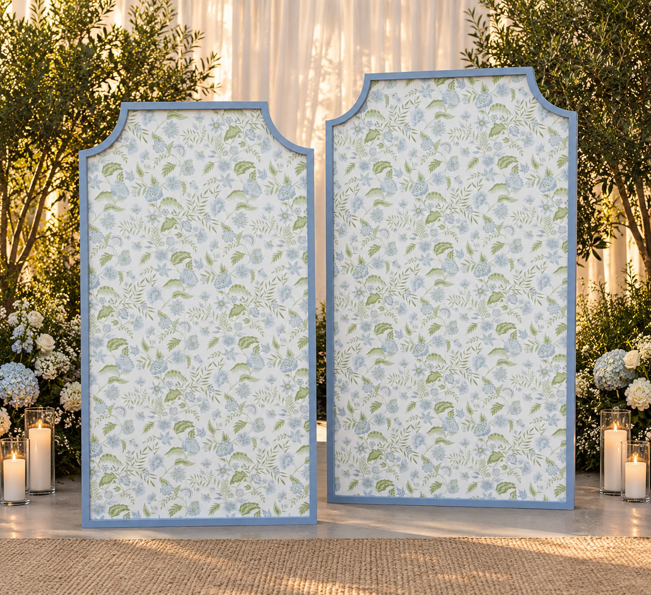 Wallpaper backdrop set
